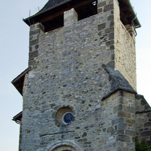 St-Santin du Cantal, church