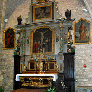 Capdenac-le-Haut, Église St-Jean-Baptiste - altar