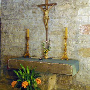 Capdenac-le-Haut, Église St-Jean-Baptiste - north transept altar