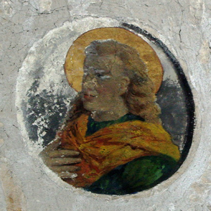 Capdenac-le-Haut, Église St-Jean-Baptiste - north transept fresco