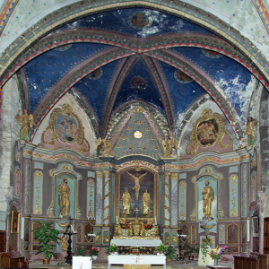 Loubressac, Église St-Jean Baptist, chancel