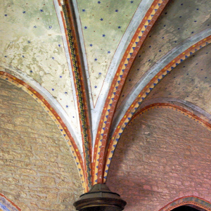 Loubressac, Église St-Jean Baptist, ceiling