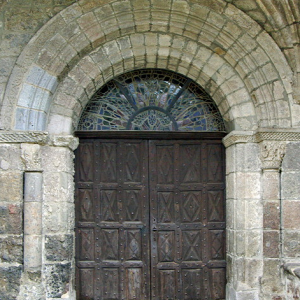 St-Cernin, Église St-Saturnin - south door