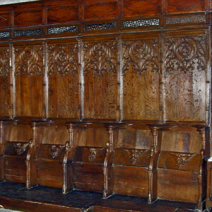 St-Cernin, Église St-Saturnin - choir stalls