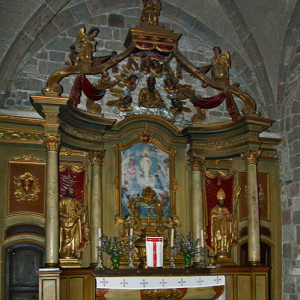 St-Cernin, Église St-Saturnin - high altar