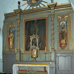 St-Illide Church - high altar