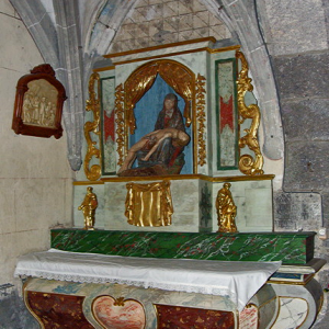 Église St-Martin-Cantalès - north altar