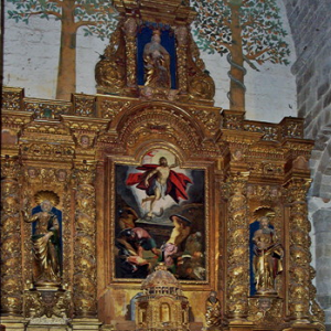 Prieuré Bénédictin de Bredons, high altar