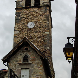 Blesle, bell tower of St Martin's Church
