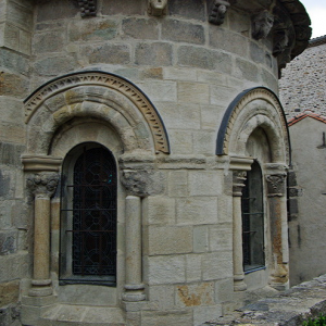 Blesle, Abbatiale St-Pierre - apse