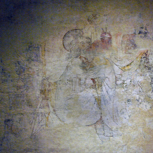 Blesle, Abbatiale St-Pierre - fresco