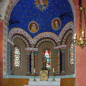 Blesle, Abbatiale St-Pierre - south chancel chapel
