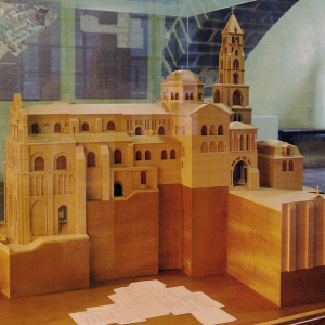 Le Puy-en-Velay, model of Cathédrale de Notre-Dame