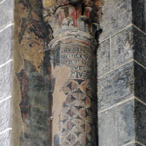 Le Puy-en-Velay, Cathédrale de Notre-Dame - west door pillar
