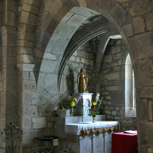 Saint-Pierre-Eynac, church - side chapel