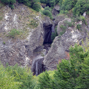 Massif Central, River Bourges gorge
