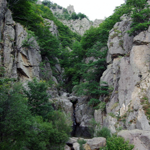 Massif Central, River Bourges gorge