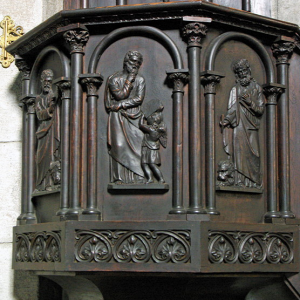 Retournac, Église St-Jean-Baptiste - pulpit