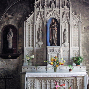 Retournac, Église St-Jean-Baptiste - south apse altar