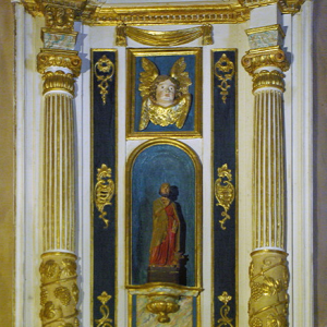 Aurec-sur-Loire, Église St-Pierre - chancel detail