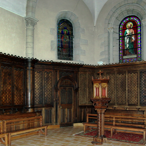 Montfaucon-en-Velay, Église St Pierre - chancel
