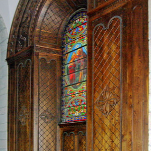 Montfaucon-en-Velay, Église St Pierre - baptistry