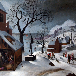 Chapelle Notre-Dame de Montfaucon, Grimer paintings - January