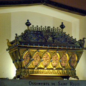 Lalouvesc, Basilica Saint-Jean-François-Régis - reliquary box