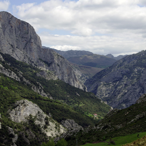 Looking towards the Hermida gorge