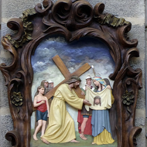 Potes, Iglesia San Vincente - stations of the cross