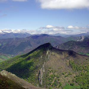On the way to the San Glorio Pass