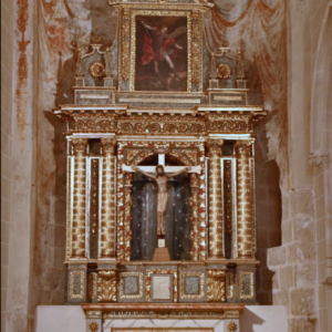 Estella, Iglesia San Pedro de la Rua -  north aisle altar.png