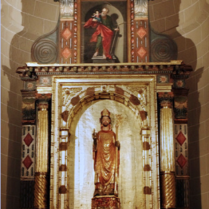 Estella, Iglesia San Pedro de la Rua - south aisle altar