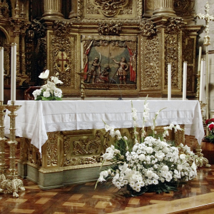 Puente la Reina, Iglesia de Santiago - high altar