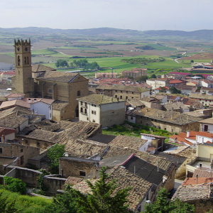 Artajona - looking down on the later settlement