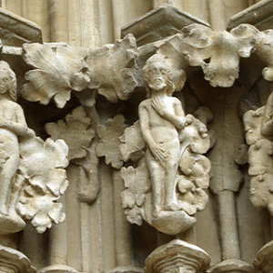 Ujué, Iglesia Santa Maria - south door