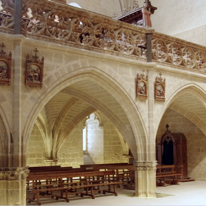 Ujué, Iglesia Santa Maria - west end