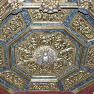 Ujué - Iglesia Santa Maria - pulpit sounding board