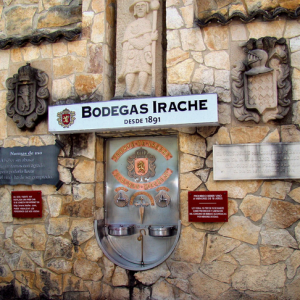 Taps providing pilgrims with wine or water, Monasterio de Irache