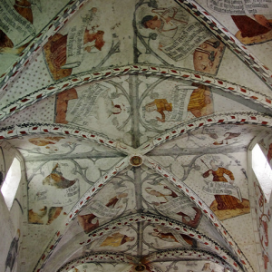 Frescoes in Notre-Dame de Sède, St Lizier