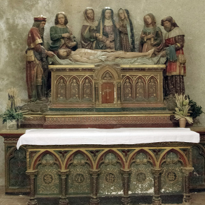 Foix, Abbatiale St-Volusien - mise en tombeau