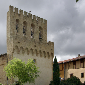 Les Pujols - fortified church