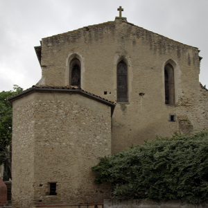 Les Pujols - fortified church
