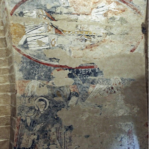 Vals, Église Sainte-Marie - C12th frescoes