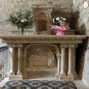 Vals, Église Sainte-Marie - nave altar
