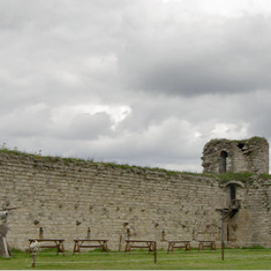 Château de Puivert  - bailey