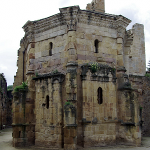 Alet-les-Bains Abbey - apse
