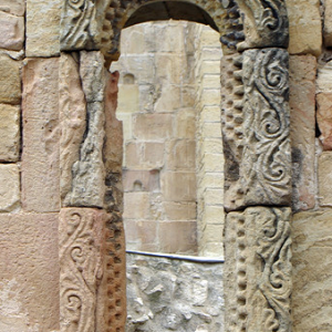 Alet-les-Bains Abbey - window