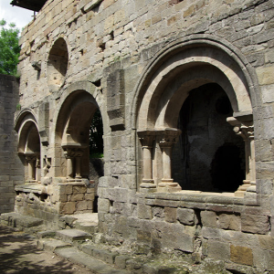 Alet-les-Bains Abbey - chapter house