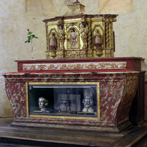 St Polycarpe, église de Notre-Dame - high altar